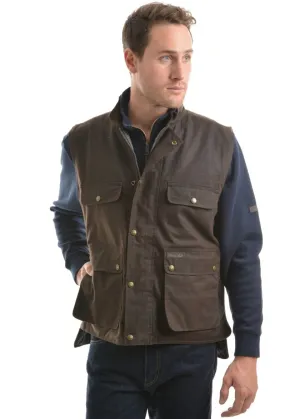 High Country Mens Oilskin Vest
